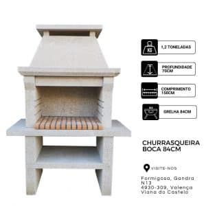 Churrasqueira Boca 84cm