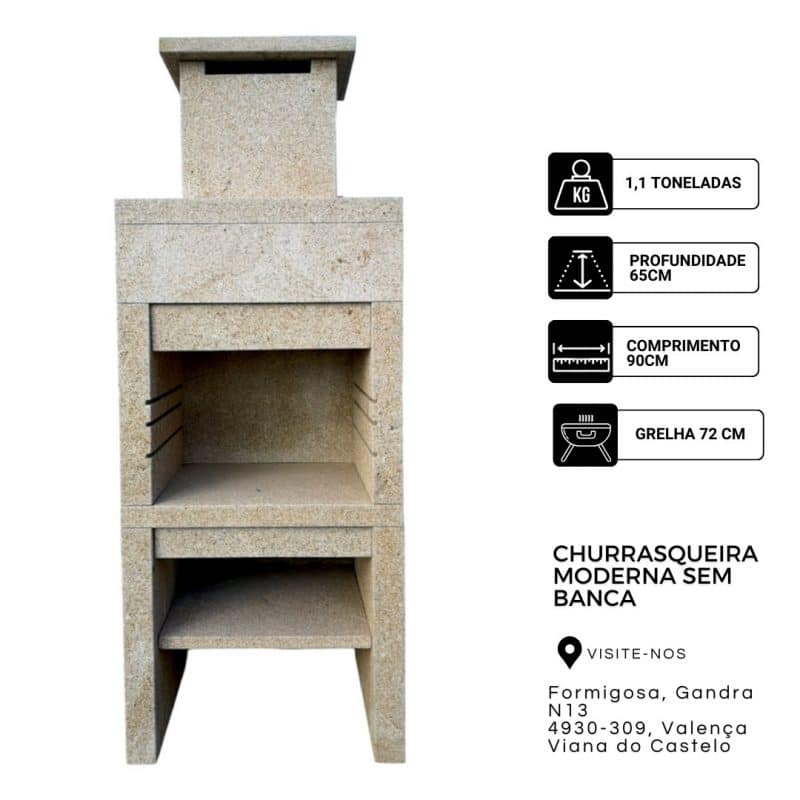 Churrasquera Moderna Sem Banca
