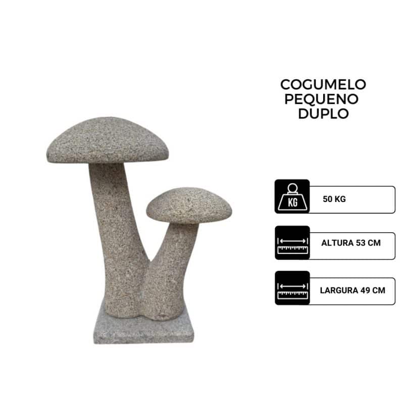 Cogumelo Pequeno Duplo